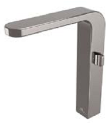 NEW LOUNGE FLUID I High Spout Single Lever Basin Mixer 3/8". Flow rate 4,7 l/min. at 3 bar.